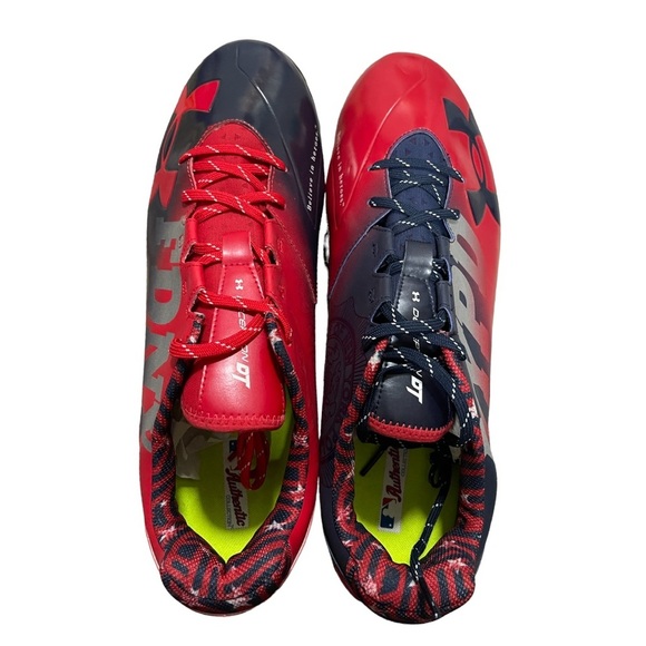 Under Armour Men's Deception Low Freedom NYPD FDNY Metal Baseball - Picture 4 of 9